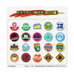 Bandai Mario Kart World Character Magnets With Chewing Gum