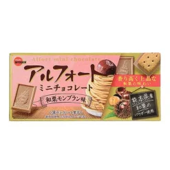 Bourbon Alfort Mini Japanese Chestnut Mont Blanc Flavor