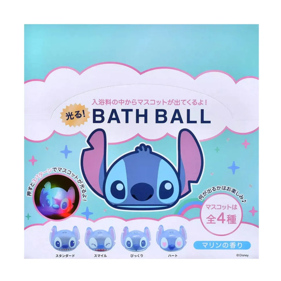 Disney Bath Ball Soap with Light Up Mascot in Random: Stitch