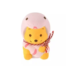 Disney Winnie the Pooh Figurine Pink New Year 2025