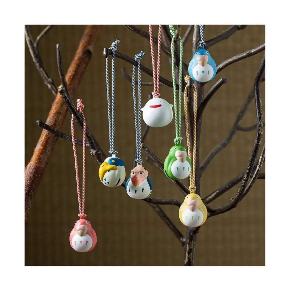 Ghibli Cute Bird Heron Keyholder