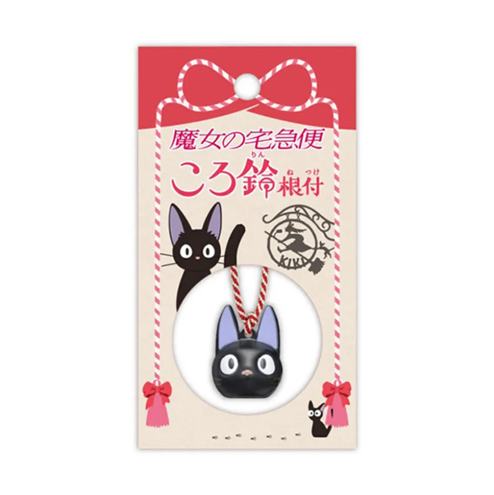 Ghibli Kiki's Delivery Service Koro-suzu Netsuke Charm: Jiji