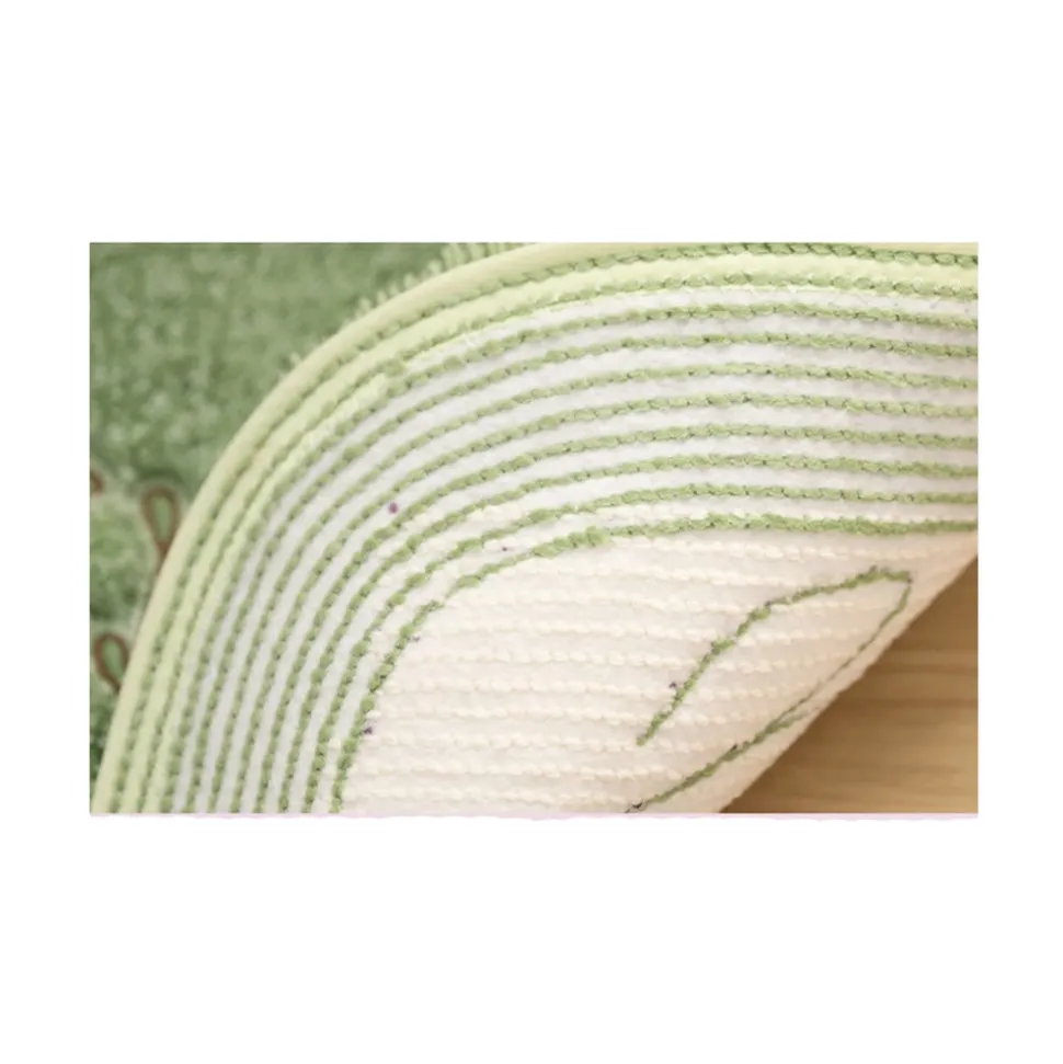 Ghibli My Neighbor Totoro “Wild Grass” Bath Mat: Green