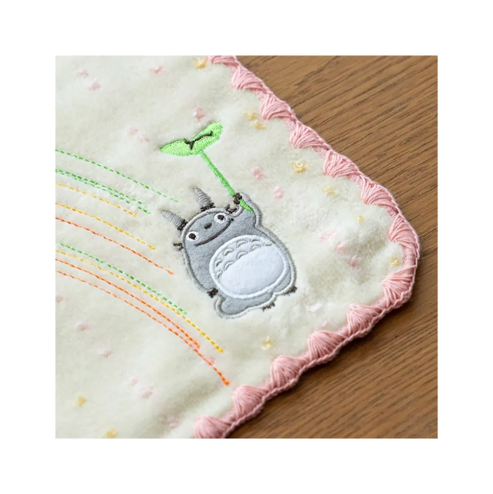 Ghibli My Neighbor Totoro Hand Towel Rainbow Orange