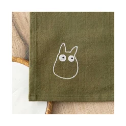 Ghibli My Neighbor Totoro Embroidered Curtain Kurosuke: Green