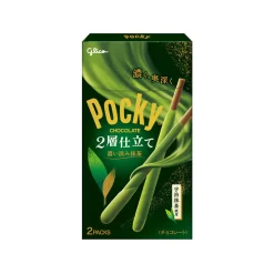 Glico Pocky: Double Layer Rich Matcha