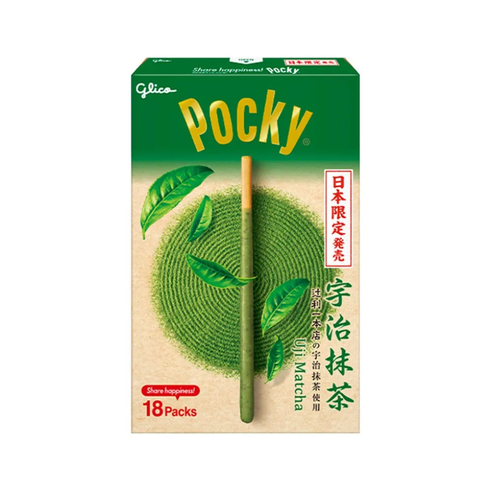 Glico Pocky Uji Matcha Green Tea