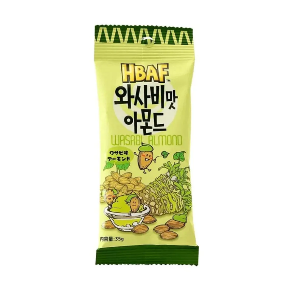 HBAF Korean Style Almonds: Wasabi