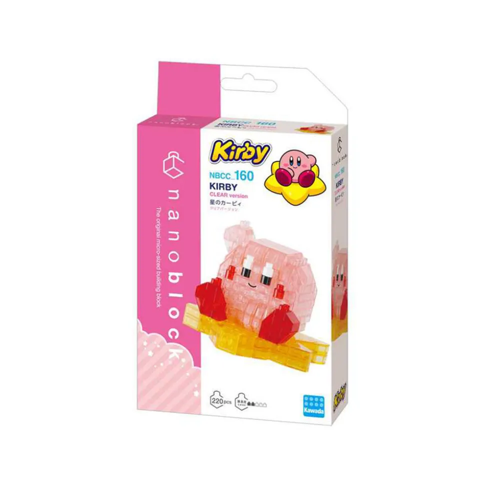 Kawada Nanoblock NBCC 160 Kirby of the Stars Clear Version