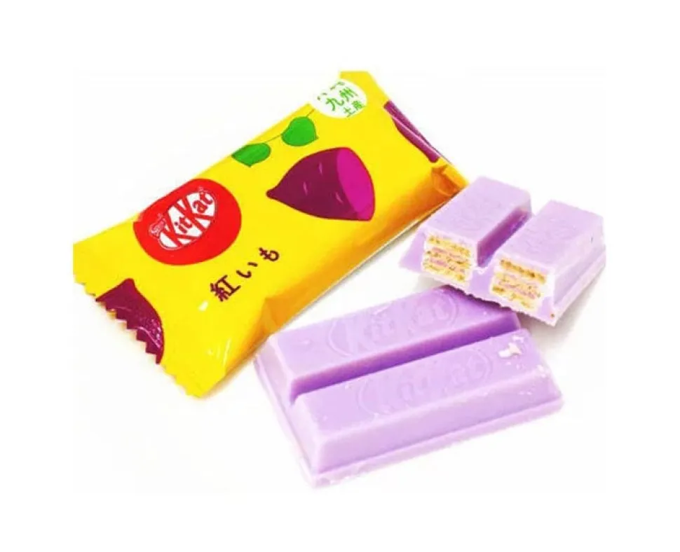 Kit Kat Japan Okinawa-Kyushu Purple Sweet Potato