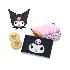 Kuromi Printed Cookie Tin Kuromi Nagatoya