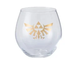 Legend Of Zelda Hyrule Crest Glass Cup