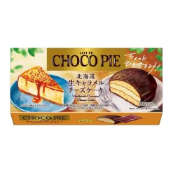 Lotte Choco Pie Hokkaido Caramel Cheese Cake