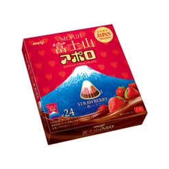 Meiji Mt. Fuji Apollo Chocolate Strawberry