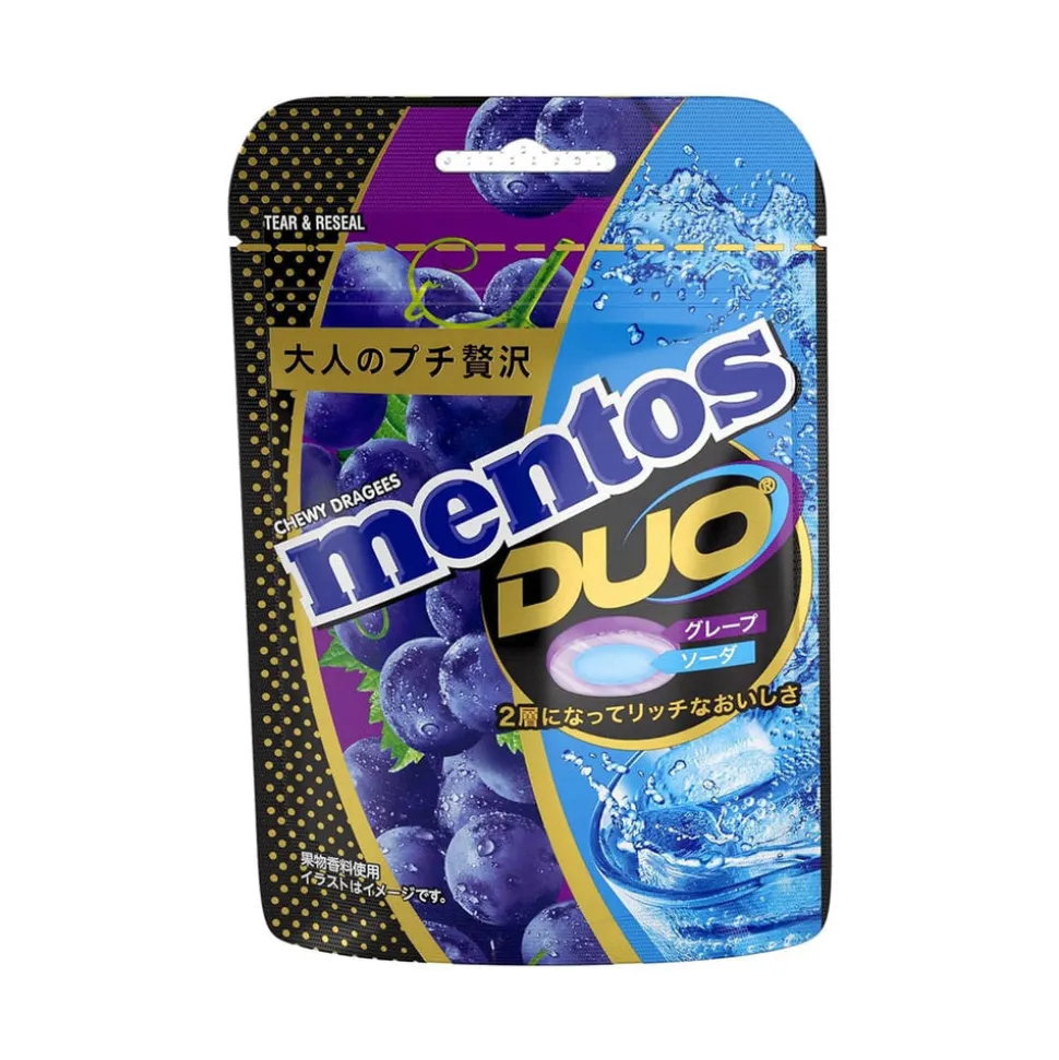 Mentos Duo: Grape & Soda