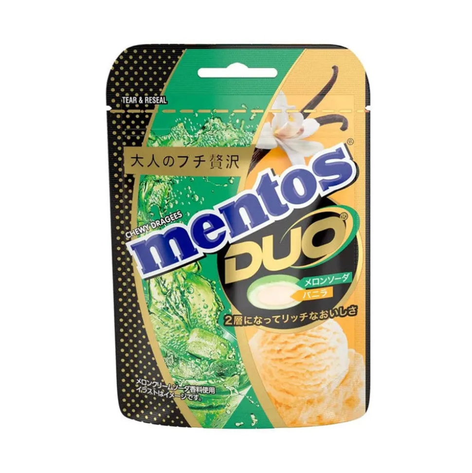 Mentos Duo: Melon Soda & Vanilla Ice Cream