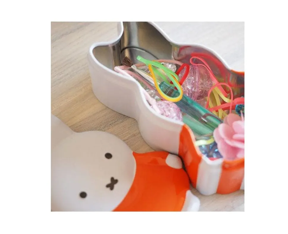 Miffy Orange Tin Can
