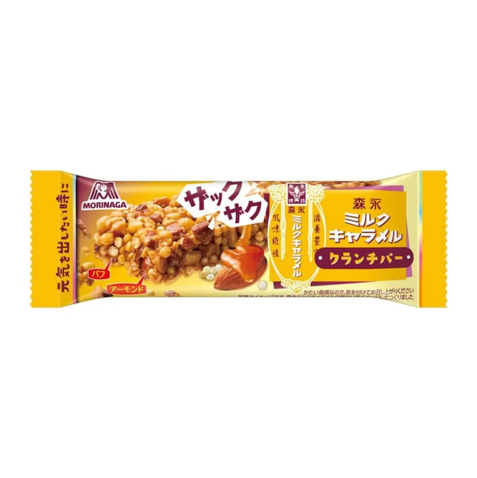 Morinaga Seika Milk Caramel Crunch Bar
