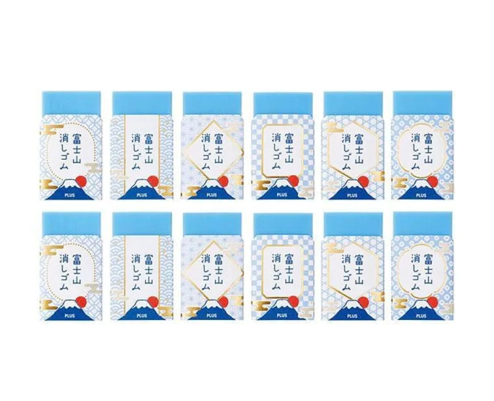 Mount Fuji X Japanese Motifs Eraser
