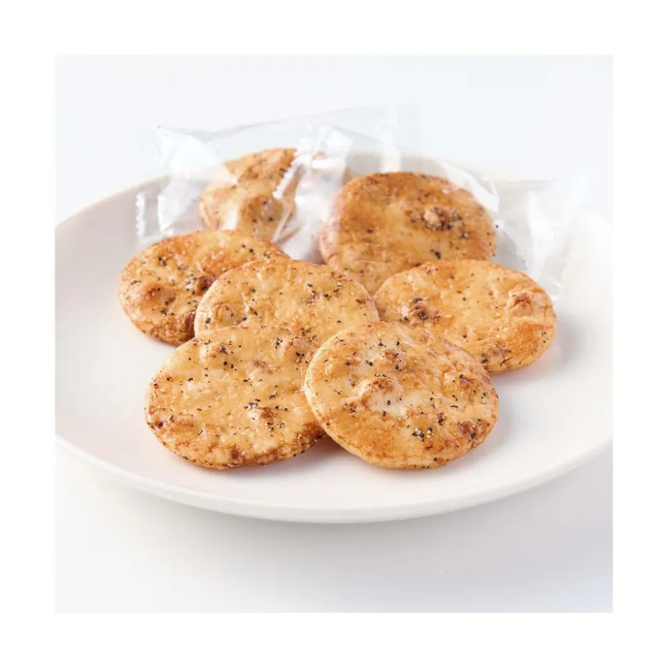 Muji Black Pepper Rice Crackers