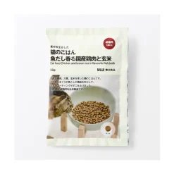 Muji Cat Food Chicken & Brown Rice in Flavourful Fish Broth
