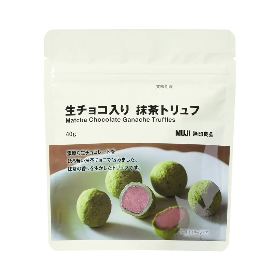 Muji Matcha Chocolate Ganache Truffles