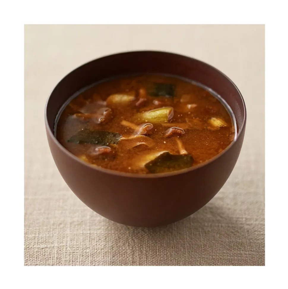 Muji Red Miso Soup with Mushrooms
