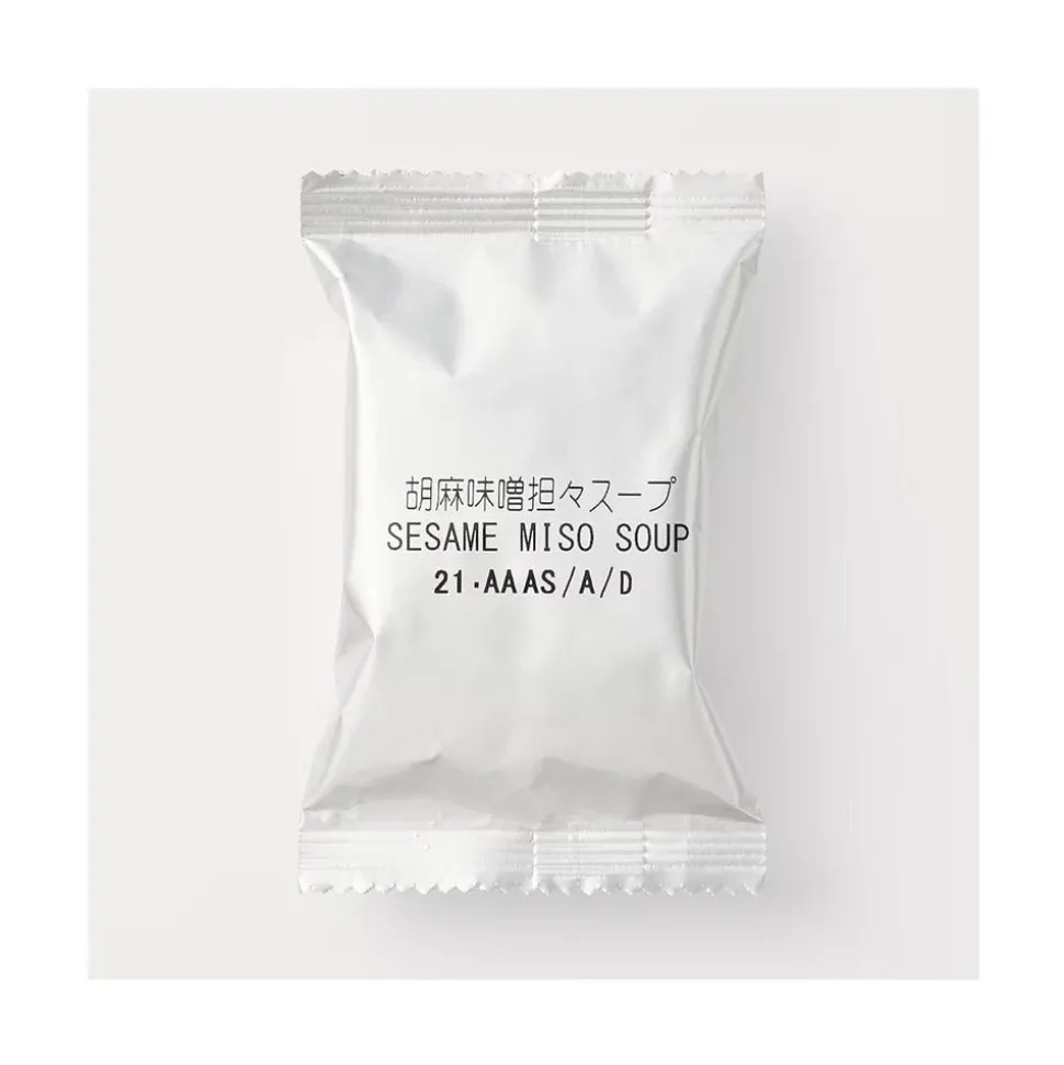 Muji Sesame Miso Soup with Pork and Bok Choy