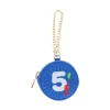 Nintendo Pikmin Round Mini Leather Pouch: Blue
