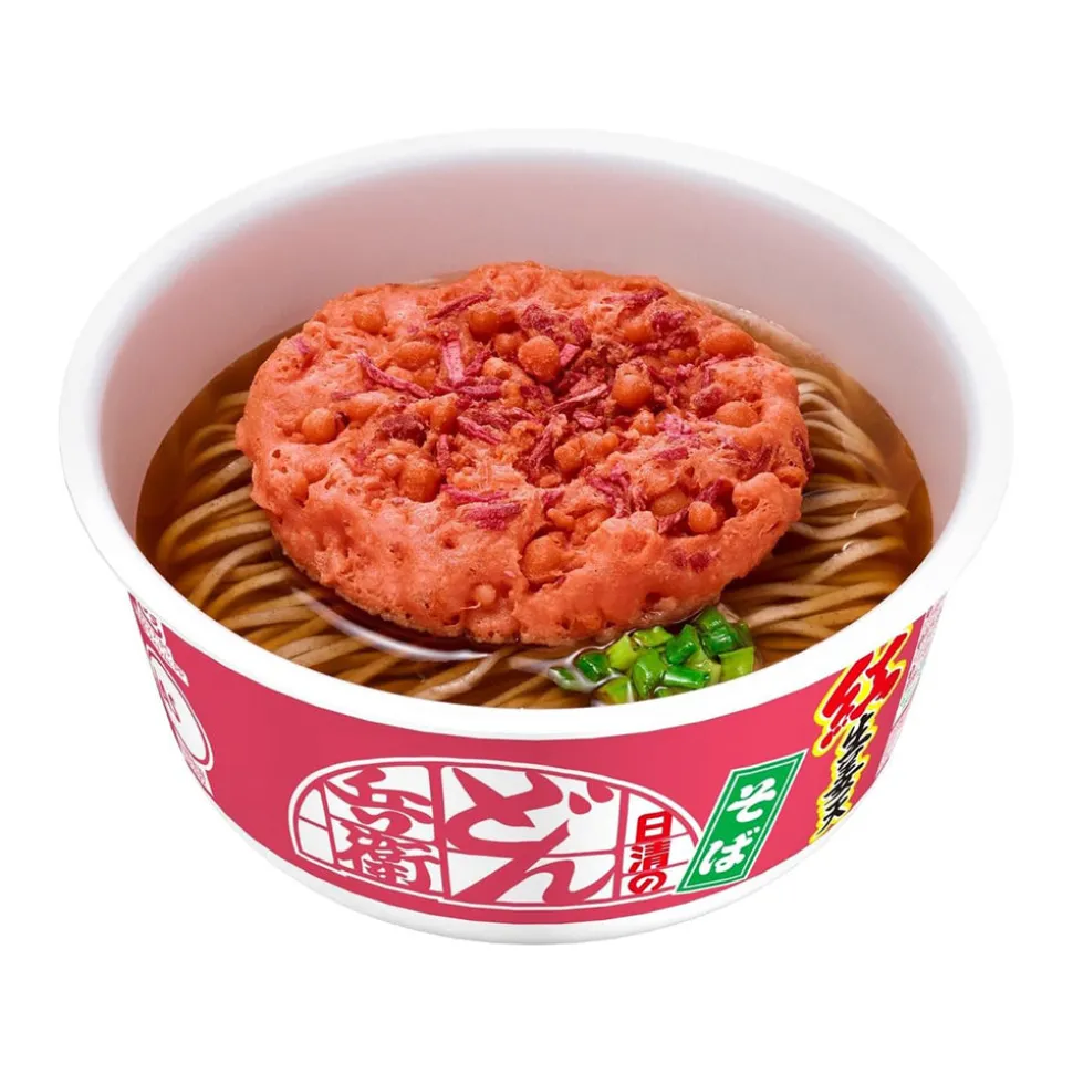 Nissin Donbei Pickled Ginger Tempura Soba Noodles