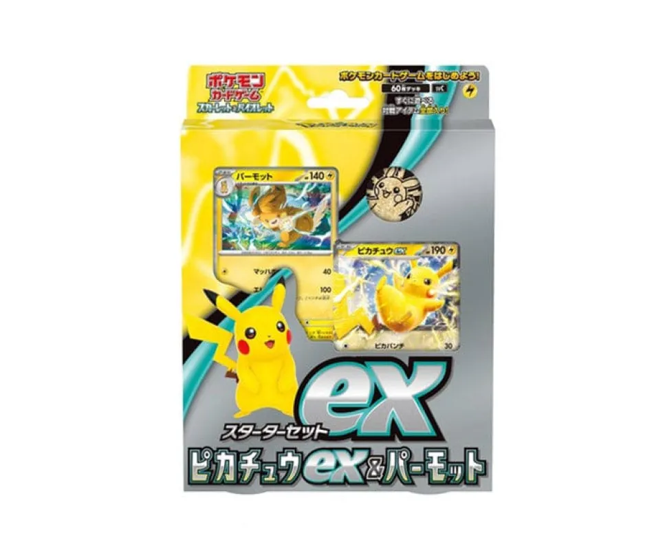 Pokemon S&V Starter Deck Ex: Pikachu & Pawmot