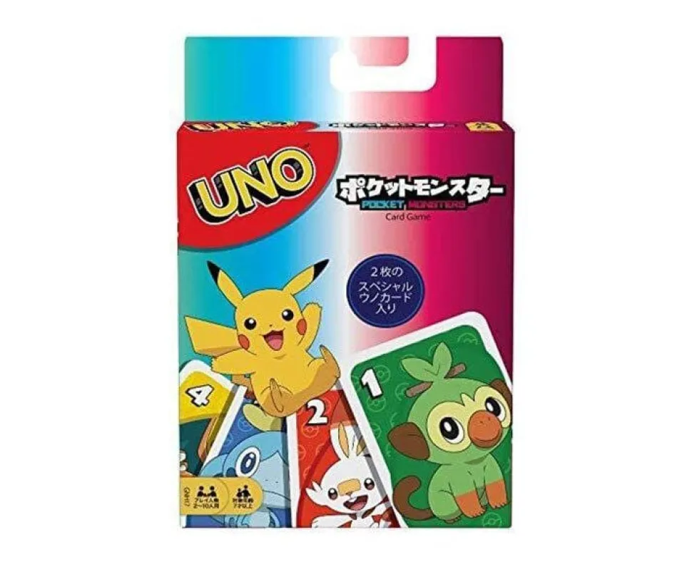Pokemon Uno Card Game