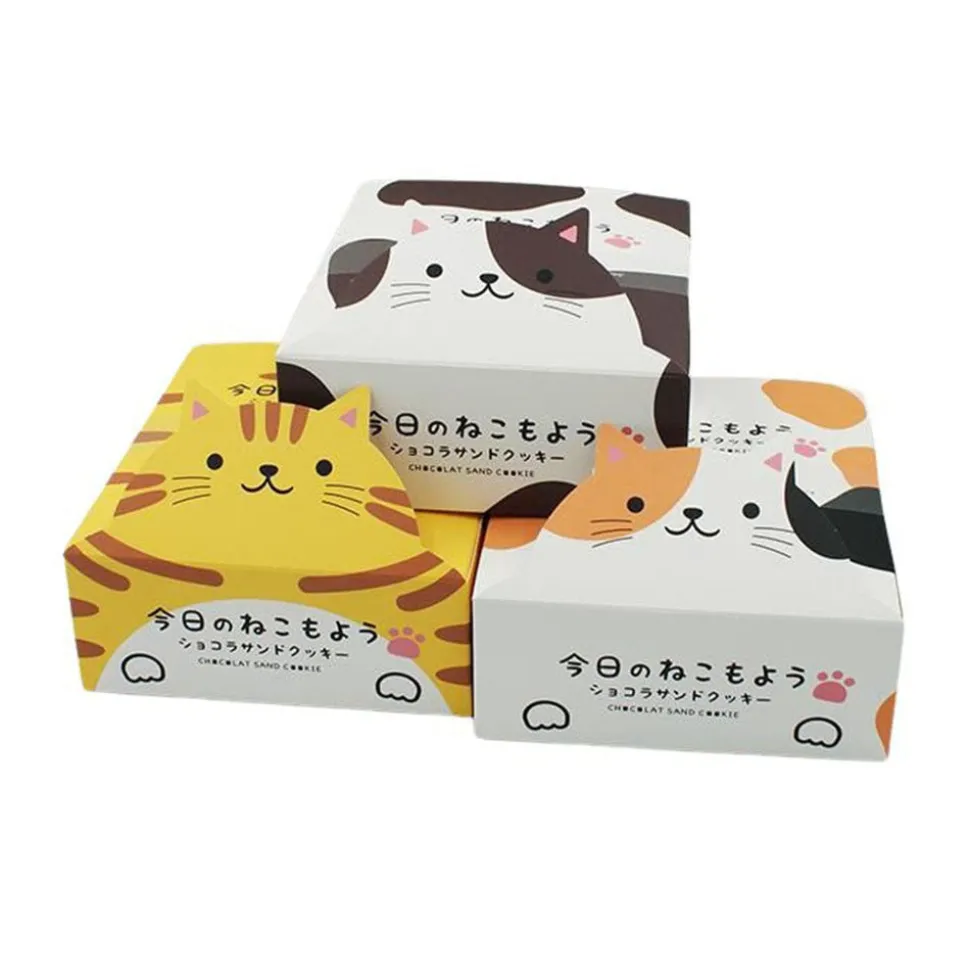 Sandwich Cookies Cat Cookies Chocolate