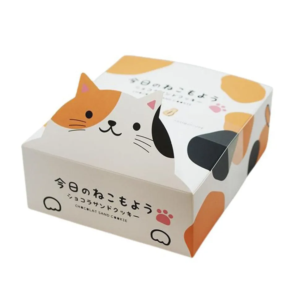 Sandwich Cookies Cat Cookies Chocolate
