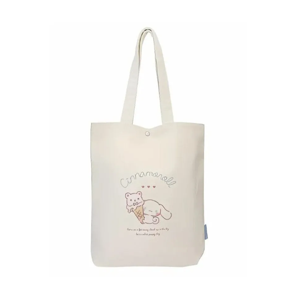 Sanrio Canvas Tote Bag: Cinnamoroll