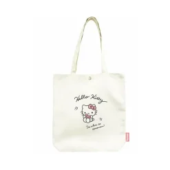Sanrio Canvas Tote Bag: Hello Kitty