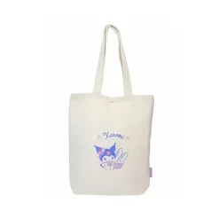 Sanrio Canvas Tote Bag: Kuromi