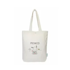 Sanrio Canvas Tote Bag: Pochacco