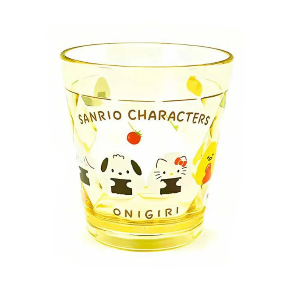 Sanrio Characters Onigiri Glitter Clear Cup