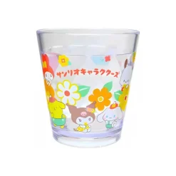 Sanrio Characters Retro Glitter Clear Cup
