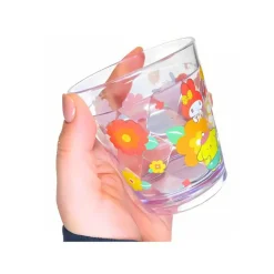 Sanrio Characters Retro Glitter Clear Cup