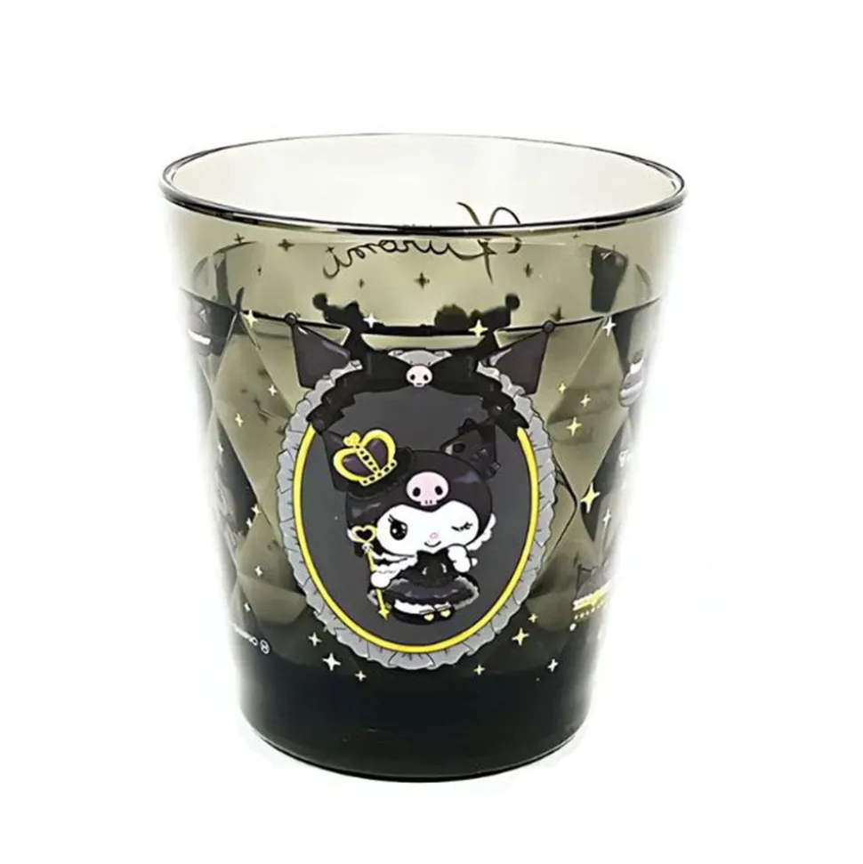 Sanrio Glitter Clear Cup: Kuromi