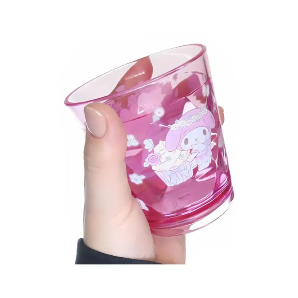 Sanrio Glitter Clear Cup: My Melody