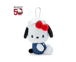 Sanrio Hello Kitty 50th Anniversary Pochacco Keychain Plushie