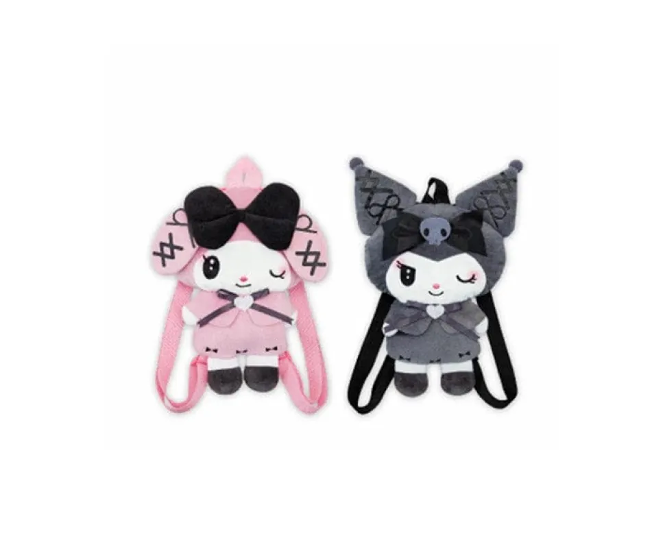 Sanrio MeloKuro Backpack Plush: Kuromi