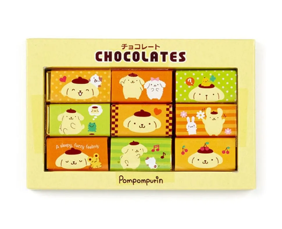 Sanrio Valentine's Collection Mini Chocolate Set: Pompompurin
