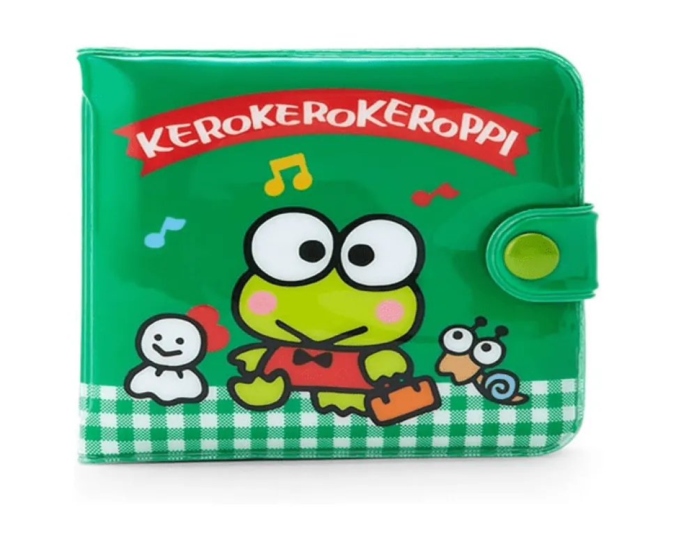 Sanrio Vinyl Wallet Keroppi