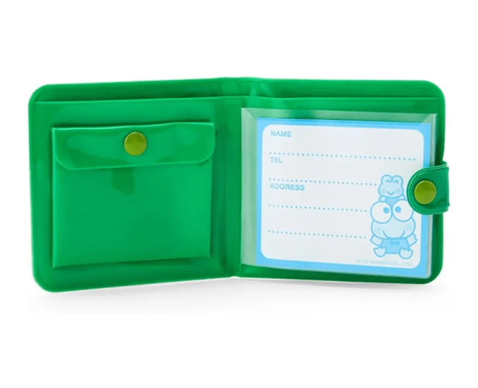 Sanrio Vinyl Wallet Keroppi