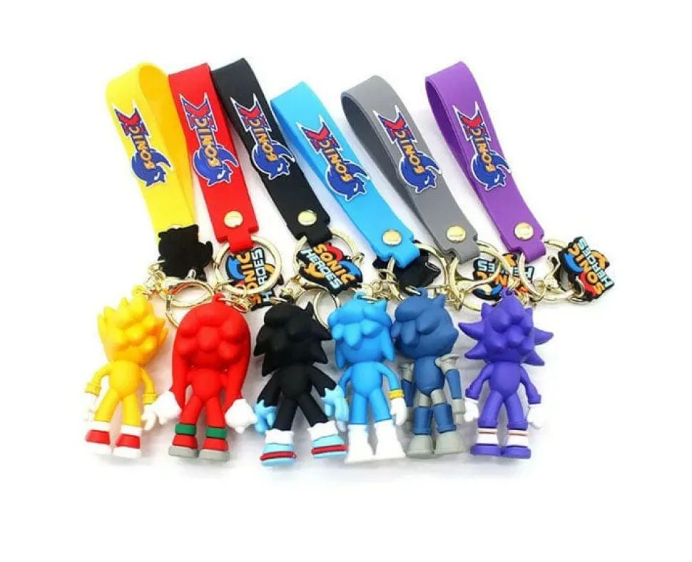 Sega Super Sonic Hedgehog Keychain