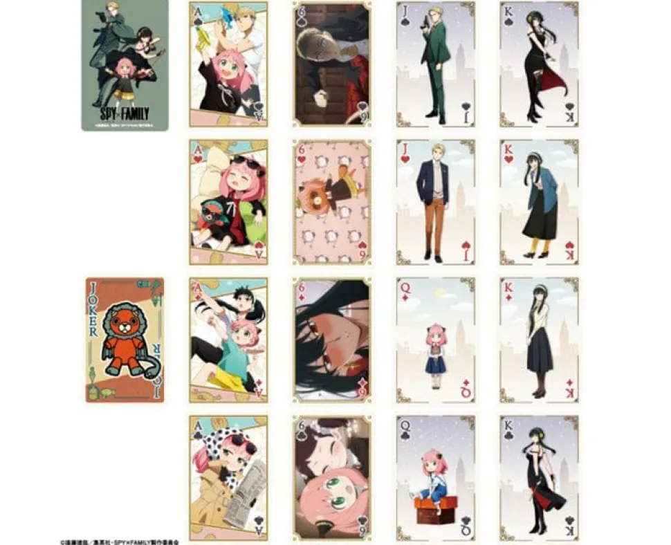 Spy x Family Playing Cards
